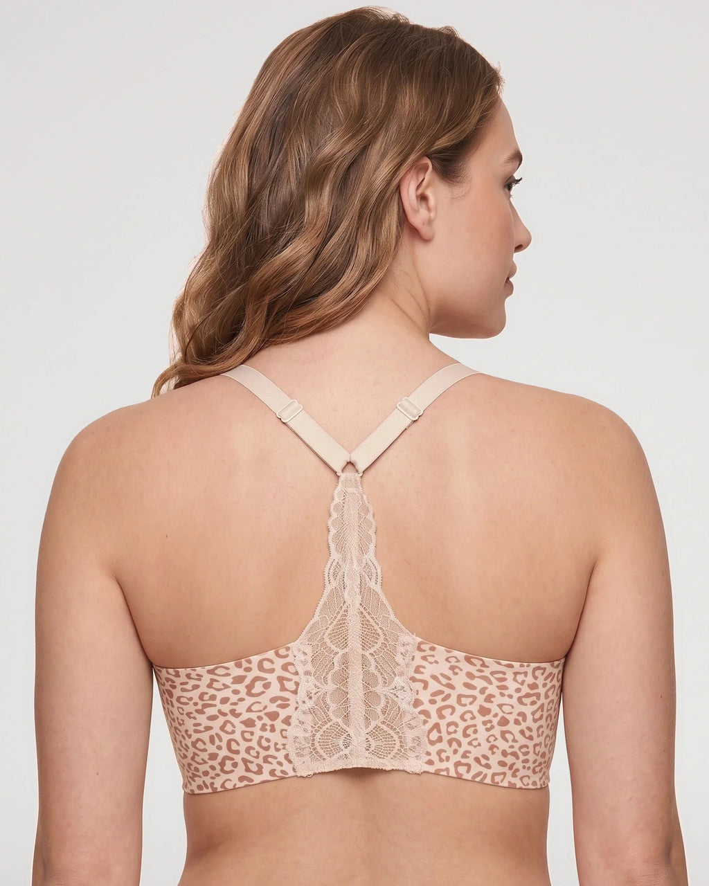 Bralette de Encaje con Escote V y Espalda Nadadora - Aura Barcelona