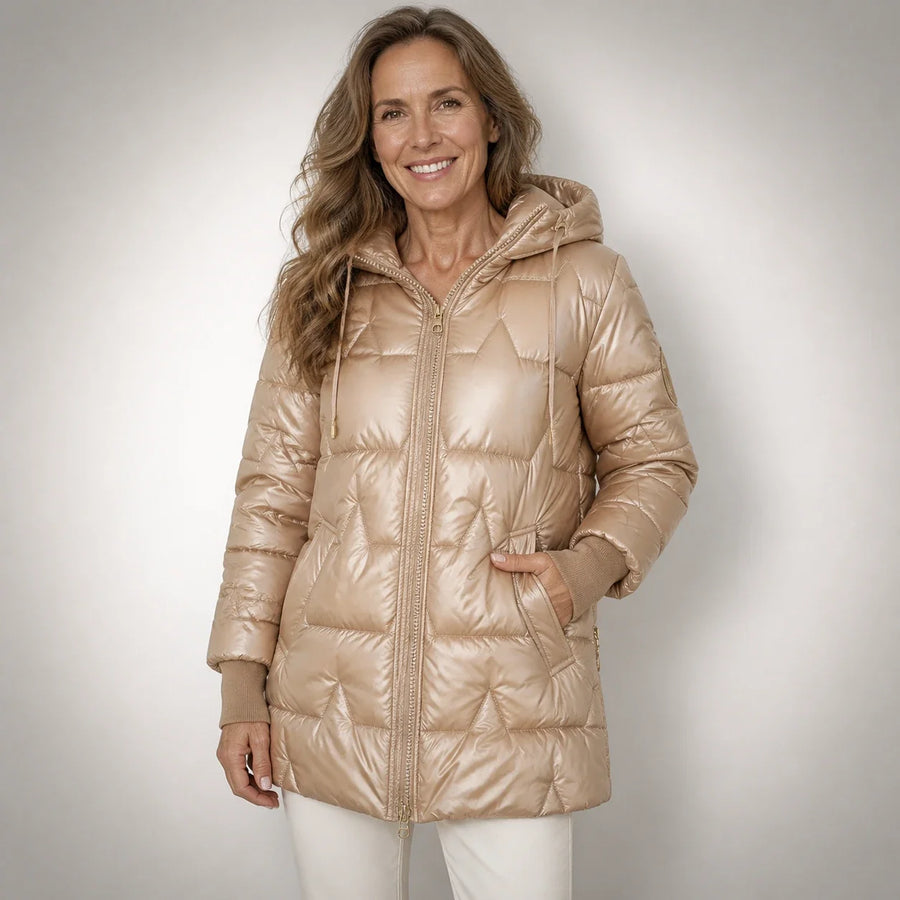 Ariana™ | Abrigo acolchado con capucha