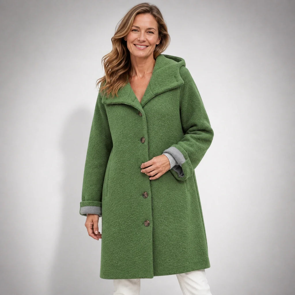 Olivia™ | Abrigo efecto lana - Aura Barcelona - imagen 1
