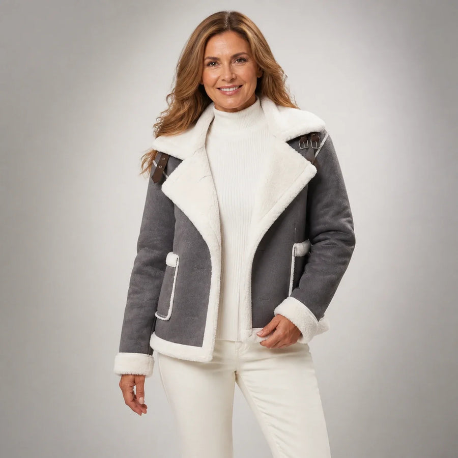 Aurelia™ | Chaqueta efecto lana