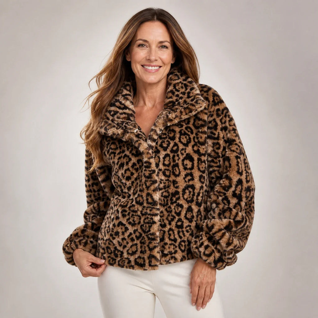 Leonor™ | Abrigo estampado leopardo - Aura Barcelona - imagen 1