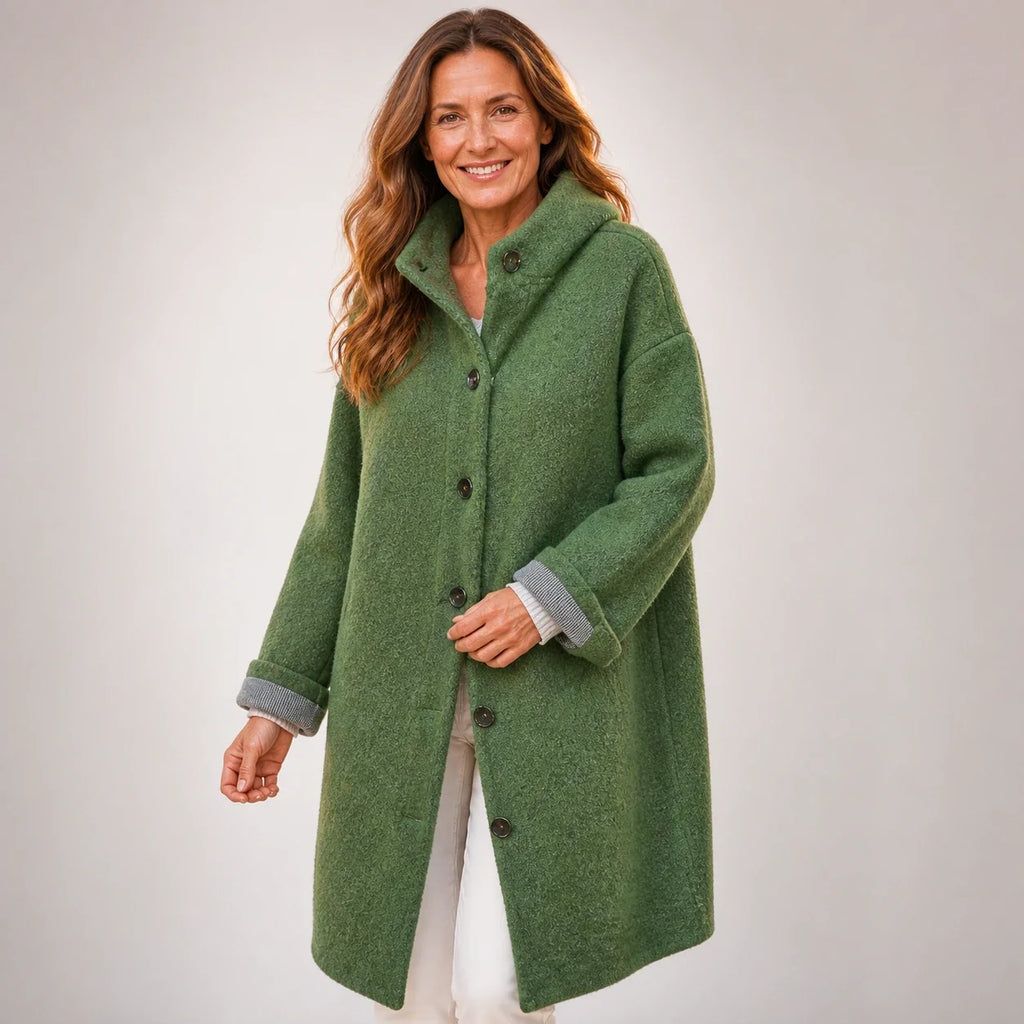Olivia™ | Abrigo efecto lana - Aura Barcelona - imagen 12