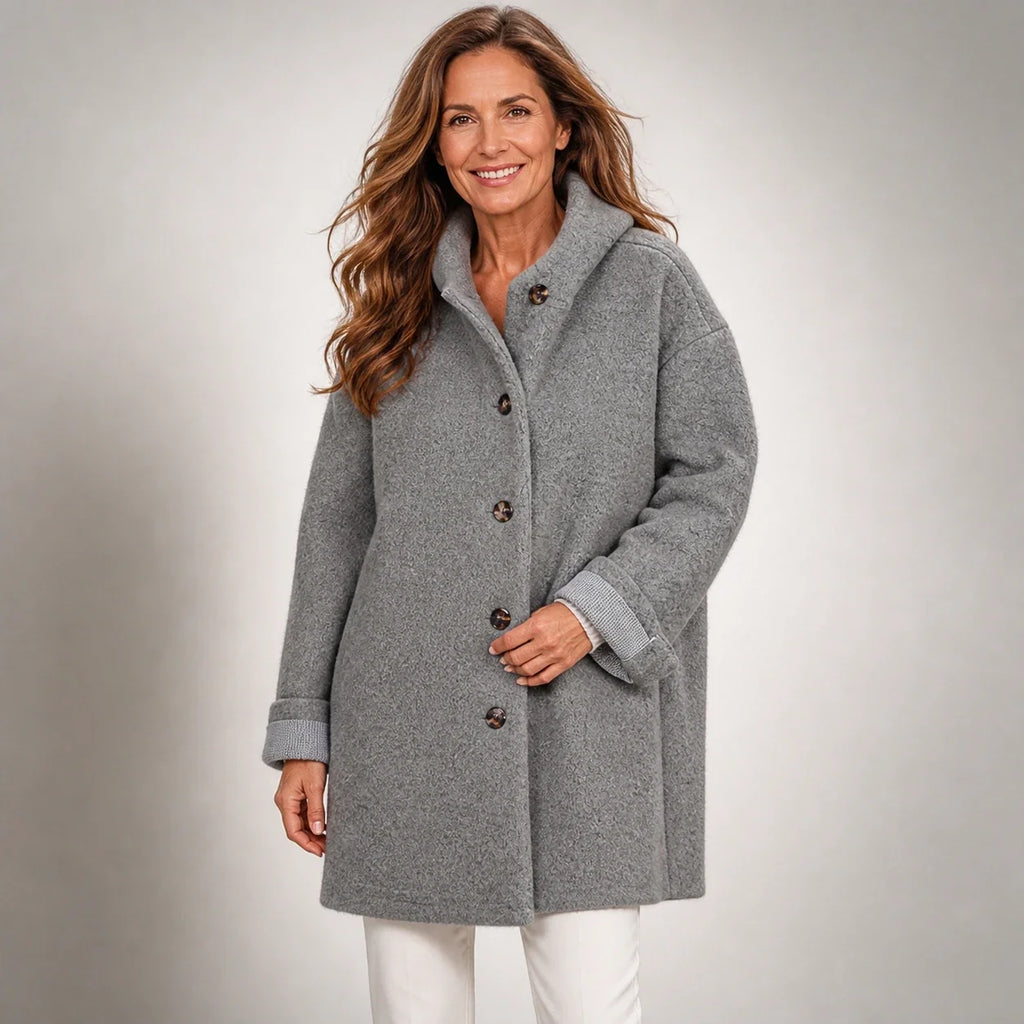 Olivia™ | Abrigo efecto lana - Aura Barcelona - imagen 15