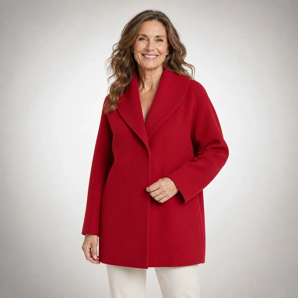 Emelina™ | Abrigo fluido - Aura Barcelona - imagen 10