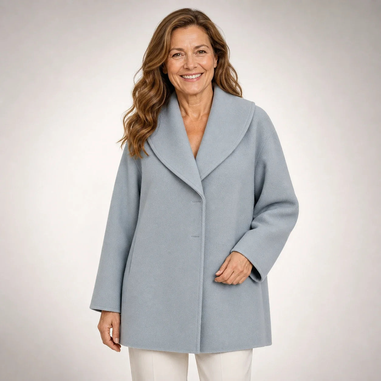 Emelina™ | Abrigo fluido - Aura Barcelona - imagen 12