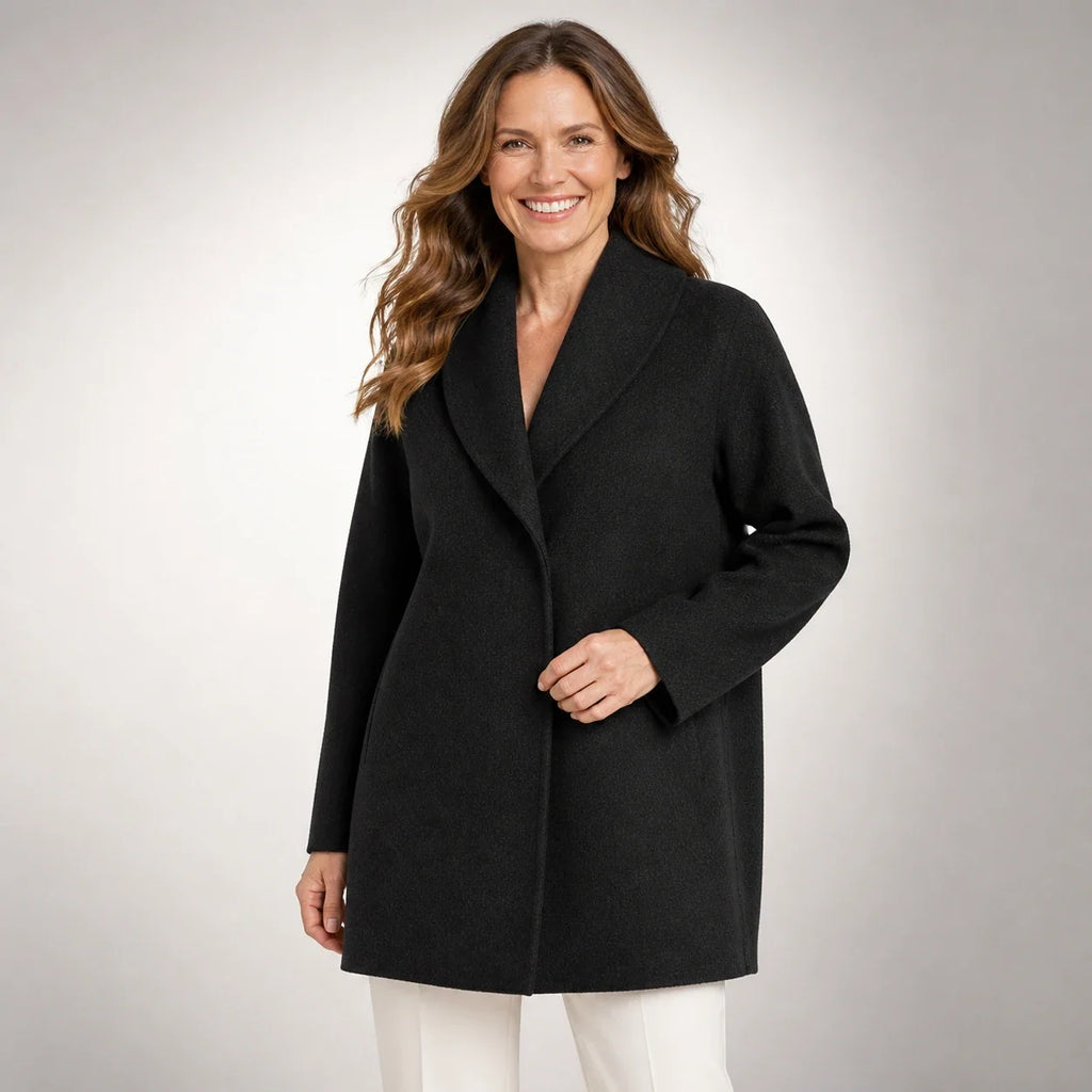 Emelina™ | Abrigo fluido - Aura Barcelona - imagen 15