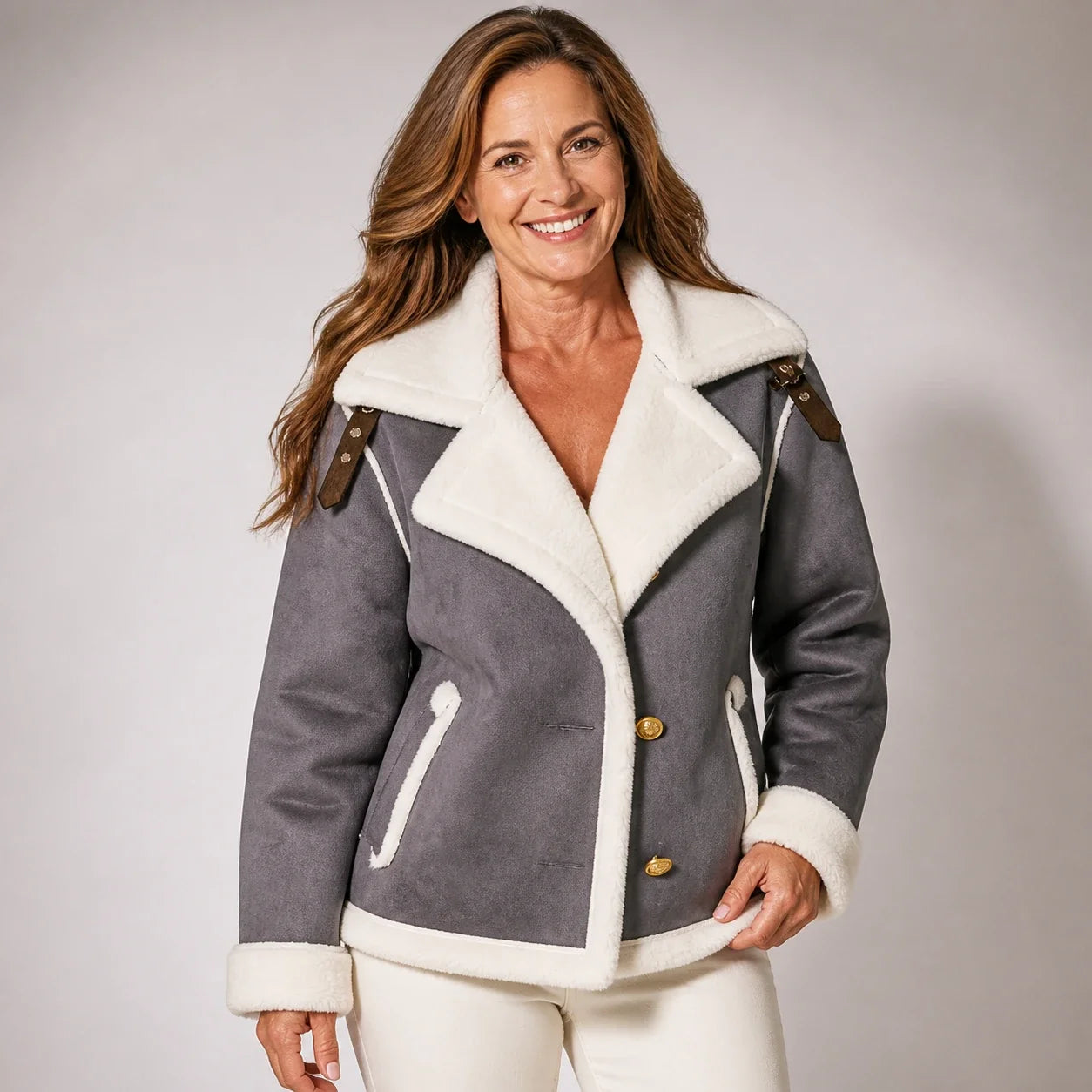 Aurelia™ | Chaqueta efecto lana - Aura Barcelona - imagen 17