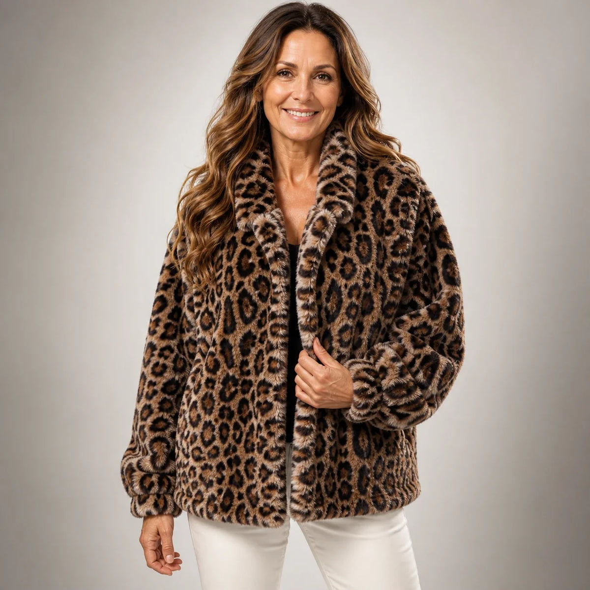 Leonor™ | Abrigo estampado leopardo - Aura Barcelona - imagen 7