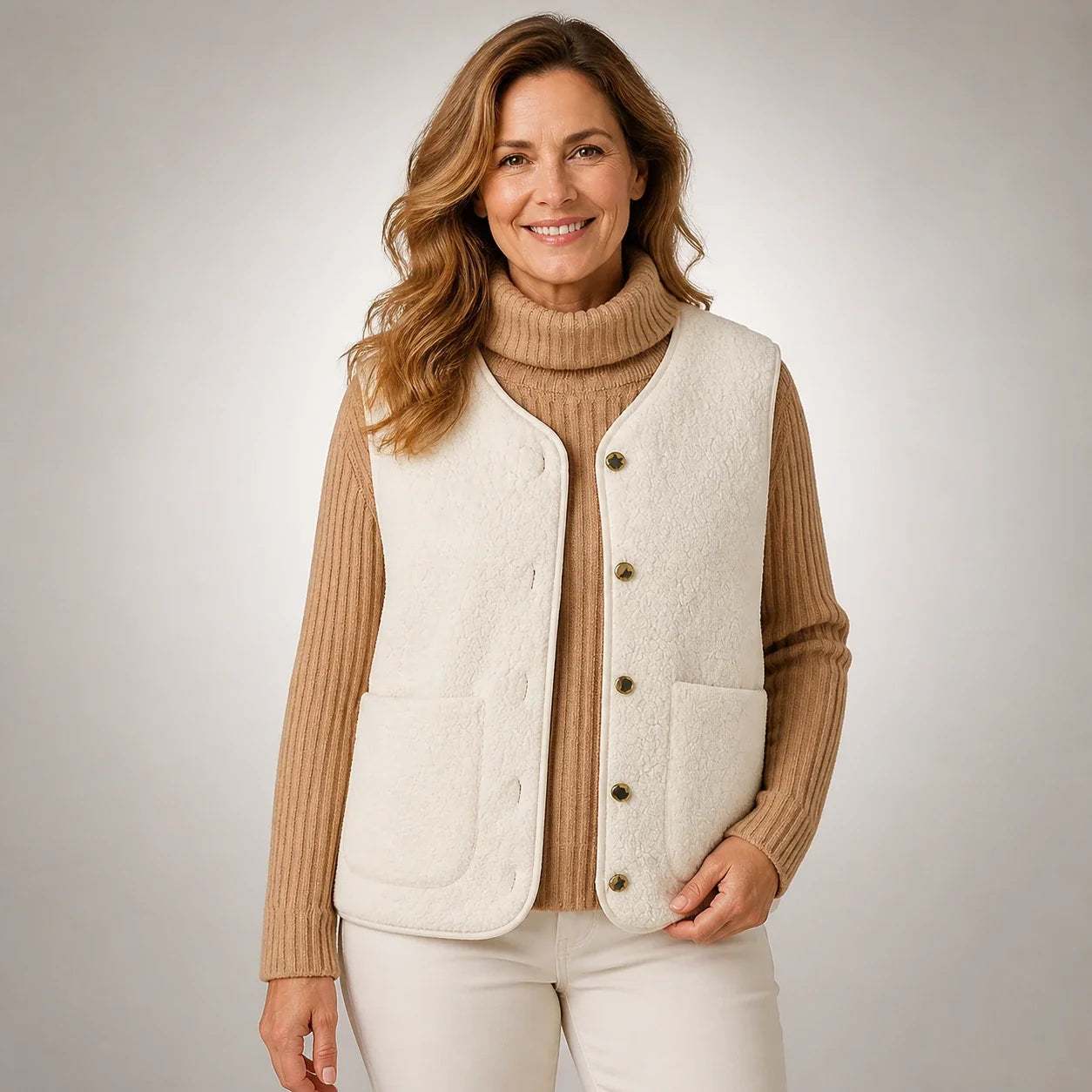 Sofía™ | Cárdigan de punto suave - Aura Barcelona - imagen 8