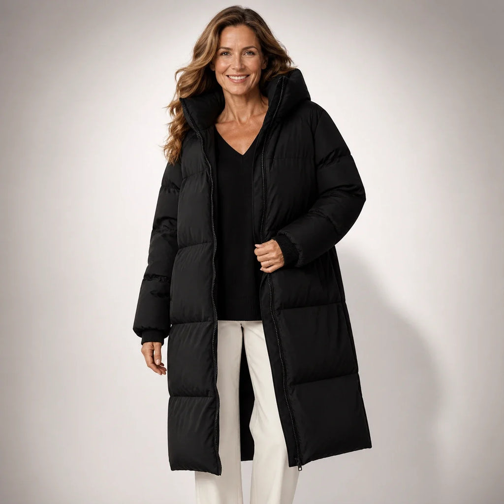 Claire™ | Abrigo largo acolchado - Aura Barcelona - imagen 11