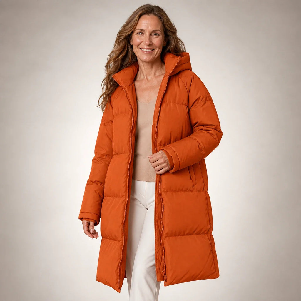 Claire™ | Abrigo largo acolchado - Aura Barcelona - imagen 13