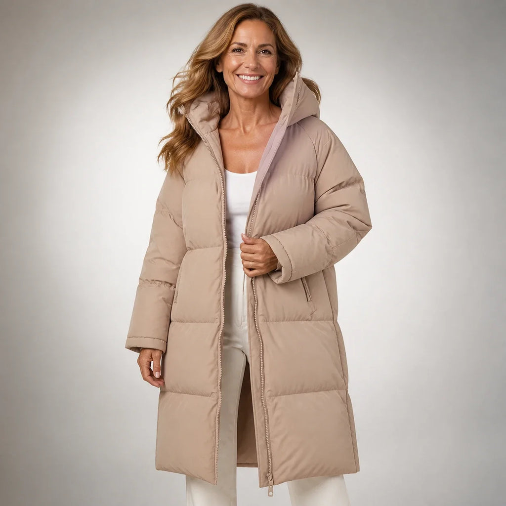 Claire™ | Abrigo largo acolchado - Aura Barcelona - imagen 15