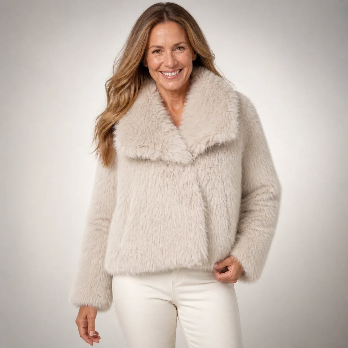 Aurora™ | Abrigo efecto peluche - Aura Barcelona - imagen 11