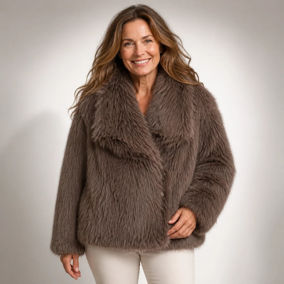 Aurora™ | Abrigo efecto peluche - Aura Barcelona - imagen 13