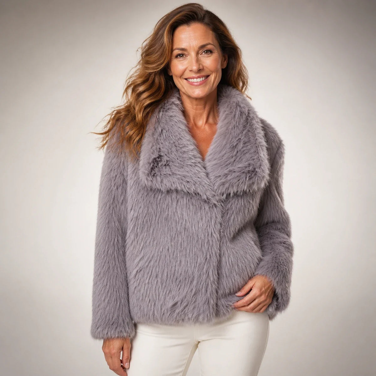 Aurora™ | Abrigo efecto peluche - Aura Barcelona - imagen 14