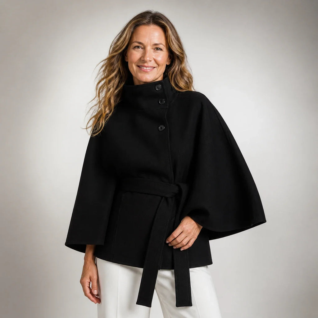 Cayetana™ | Capa elegante con cintura ajustable - Aura Barcelona - imagen 24