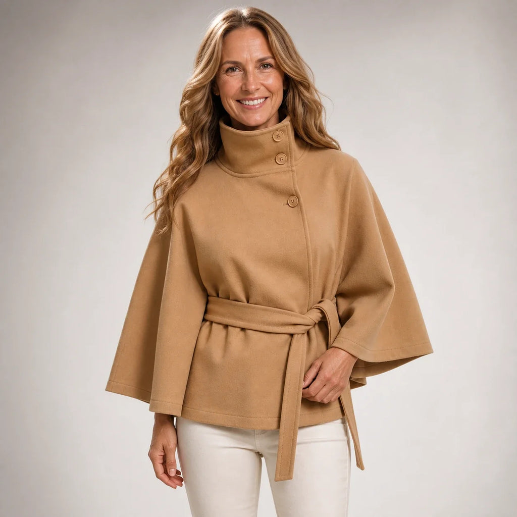 Cayetana™ | Capa elegante con cintura ajustable - Aura Barcelona - imagen 27