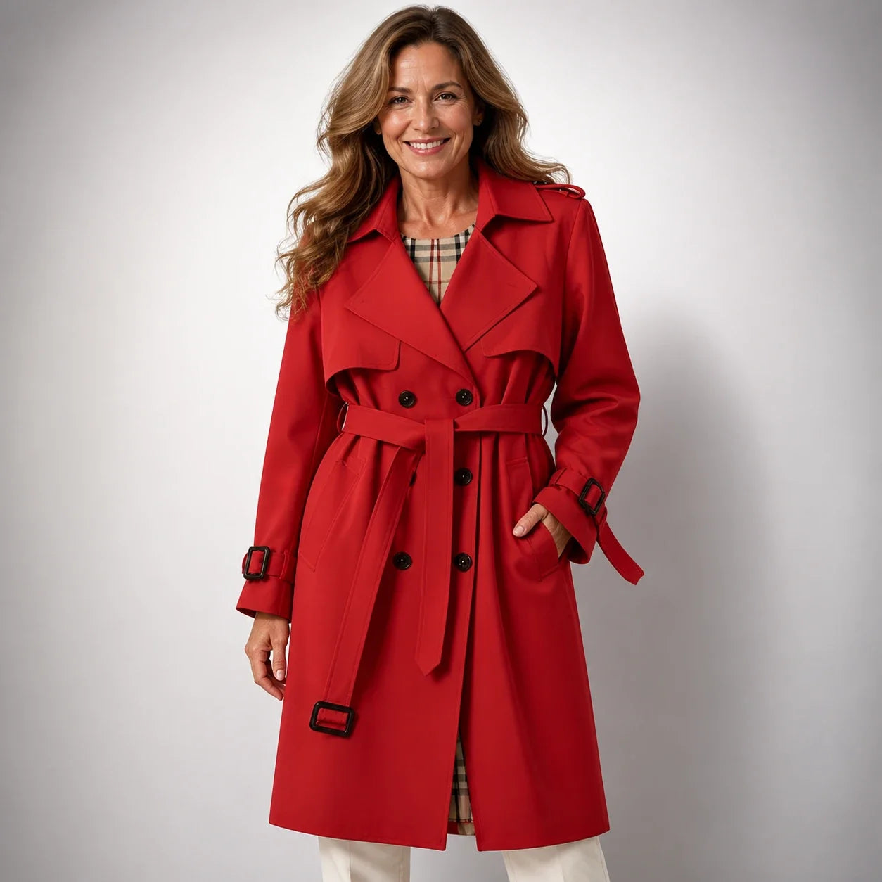 Alegría™ | Trench elegante y atemporal - Aura Barcelona - imagen 14