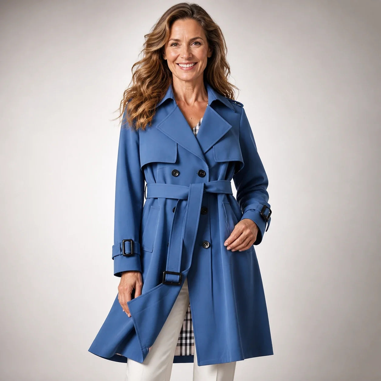 Alegría™ | Trench elegante y atemporal - Aura Barcelona - imagen 15