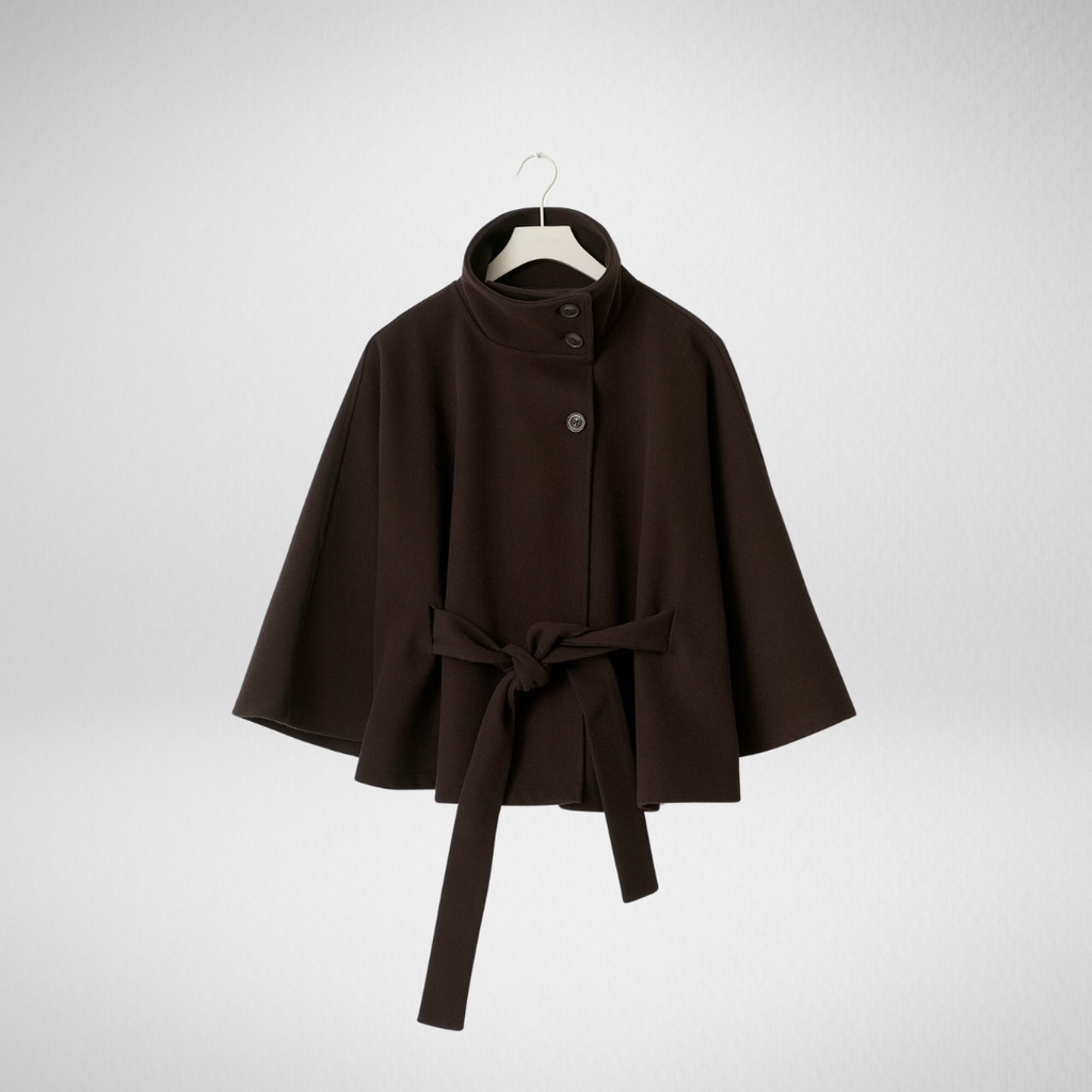 Cayetana™ | Capa elegante con cintura ajustable - Aura Barcelona - imagen 3