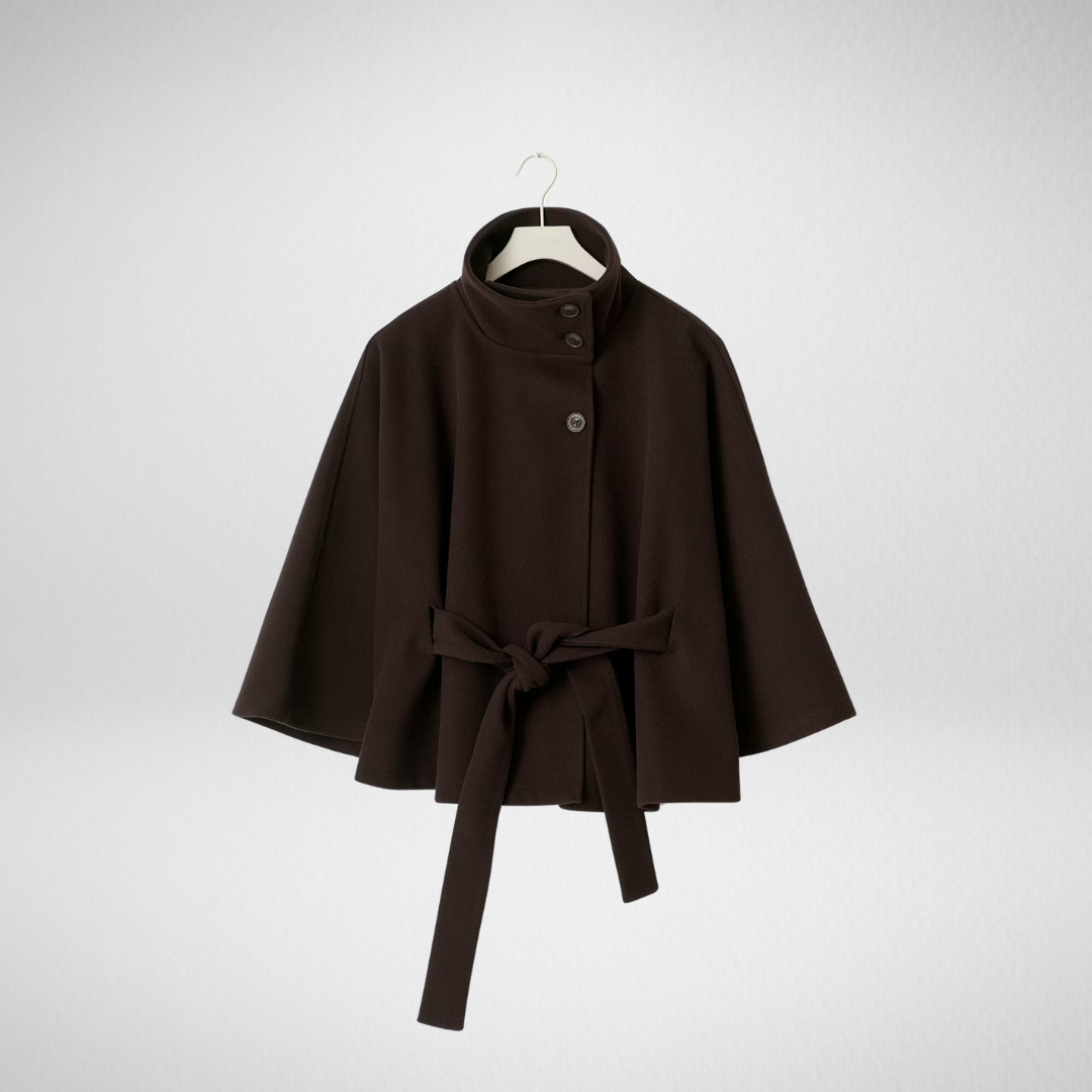 Cayetana™ | Capa elegante con cintura ajustable - Aura Barcelona - imagen 3