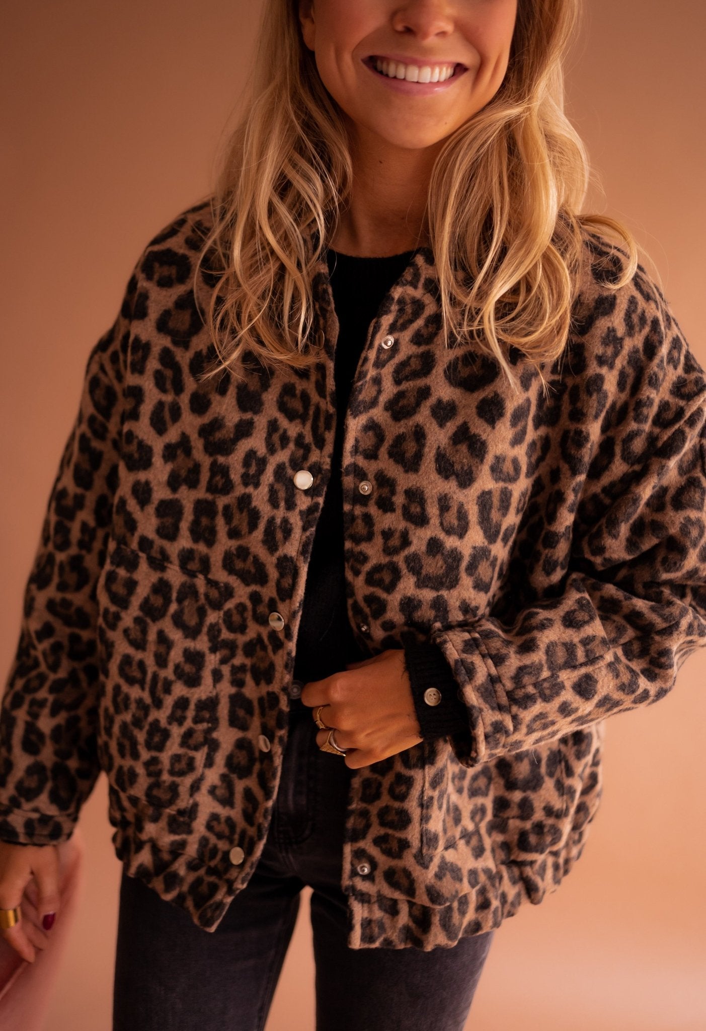 Chaqueta Charlene Leopardo™ - Aura Barcelona