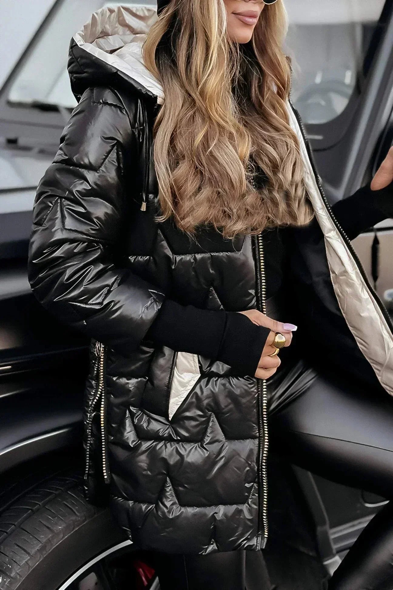 Ariana™ | Abrigo acolchado con capucha - Aura Barcelona - imagen 13