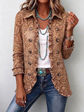 Concepción | Chaqueta de Volantes Floral Vintage